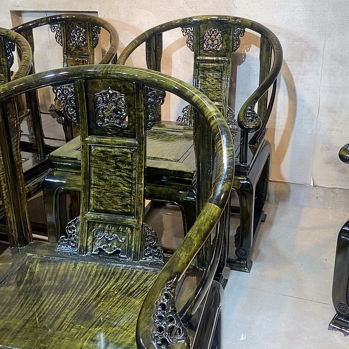 紫檀木类家具金丝楠木皇冠椅