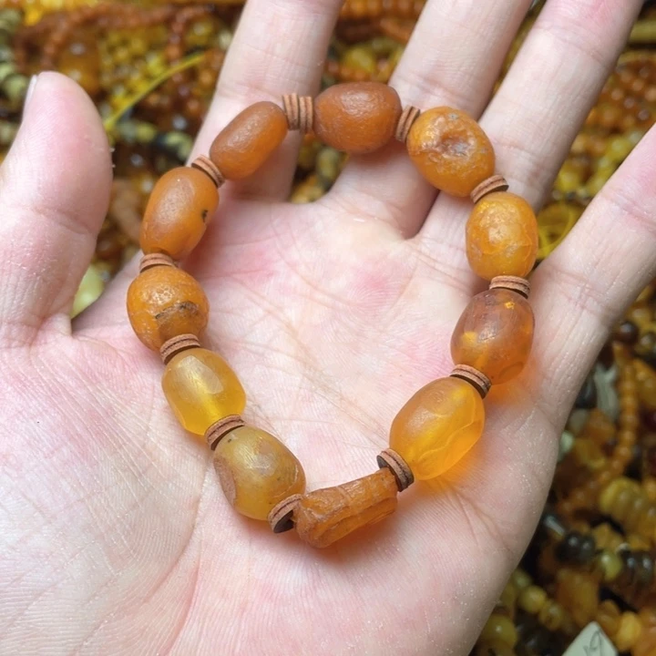 琥珀未镶嵌珠宝奇石