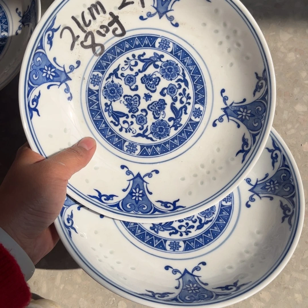 白泥景德镇高温细白瓷餐具