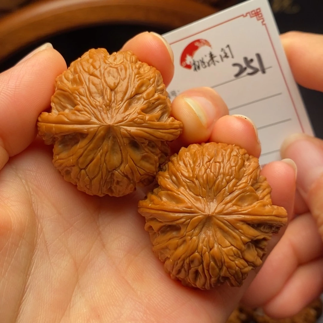 文玩核桃把件38同尺全品磨盘251号