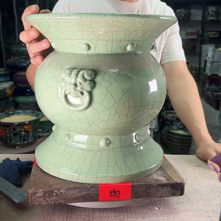 泳坤堂石湾盆?陶瓷