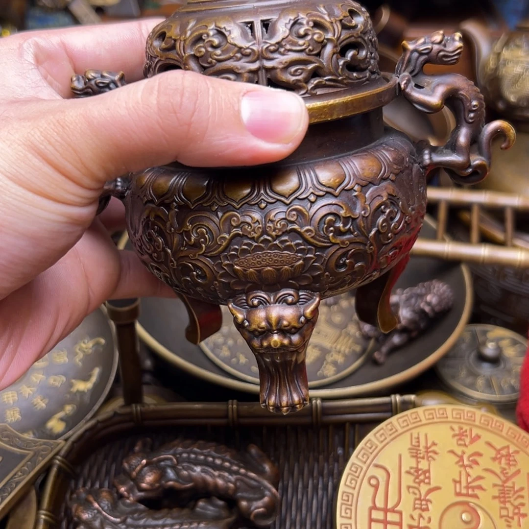 精美铜器，点击下单