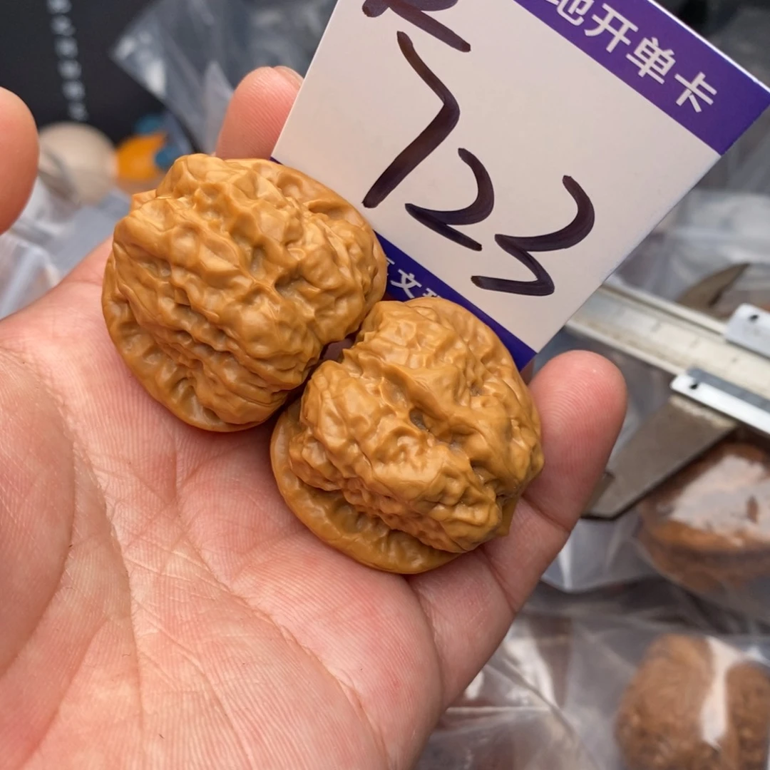 把件文玩核桃蛤蟆头37尺