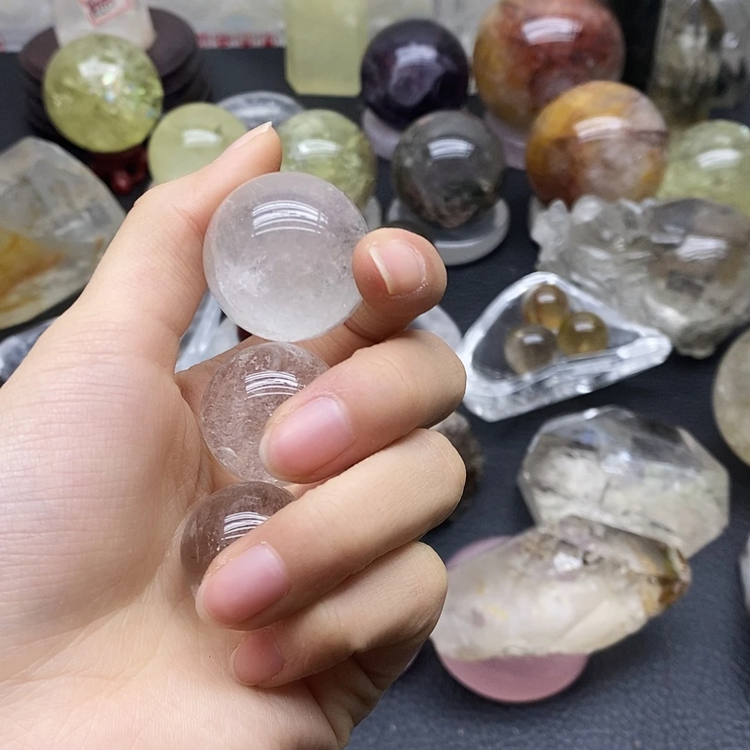 水晶珠宝半成品未镶嵌339水晶石