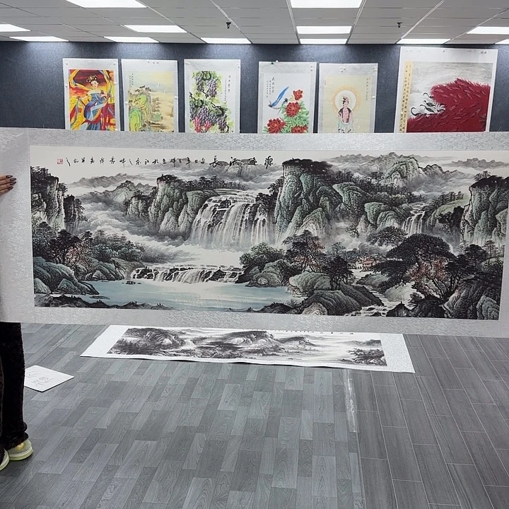 国画我们都在努力的生活着呢