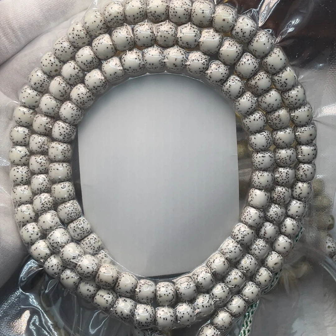 星月菩提手串原生态9✖️8双留白108长串