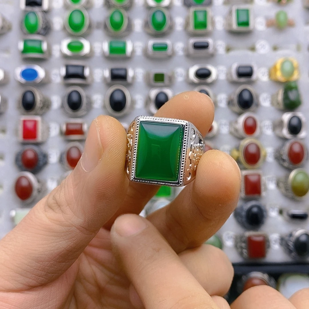 从***）玛瑙/玉髓未镶嵌戒指