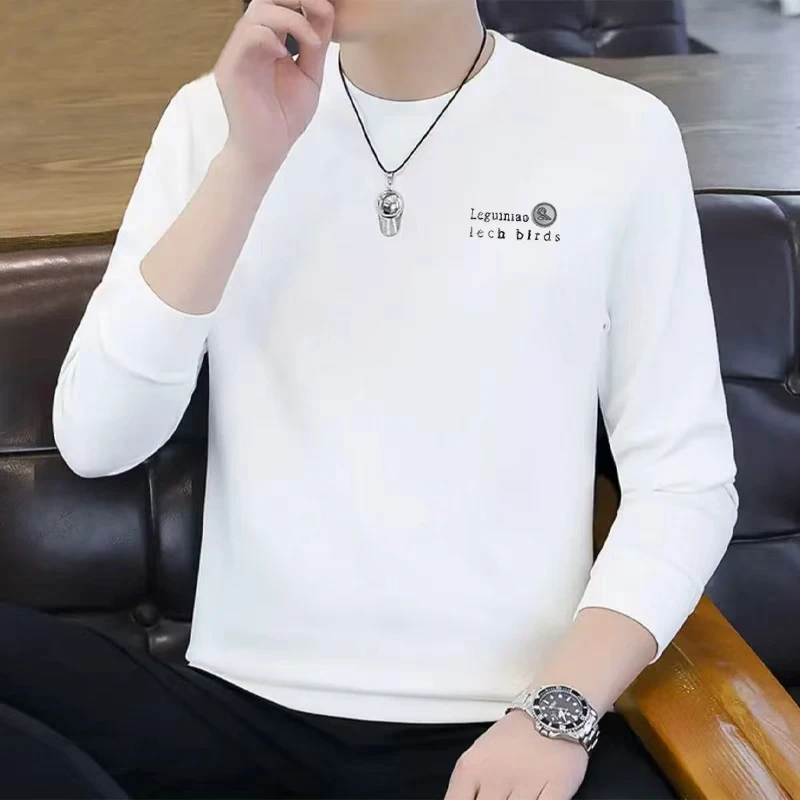 2025春季新款爆款圆领男士休闲百搭卫衣12801002