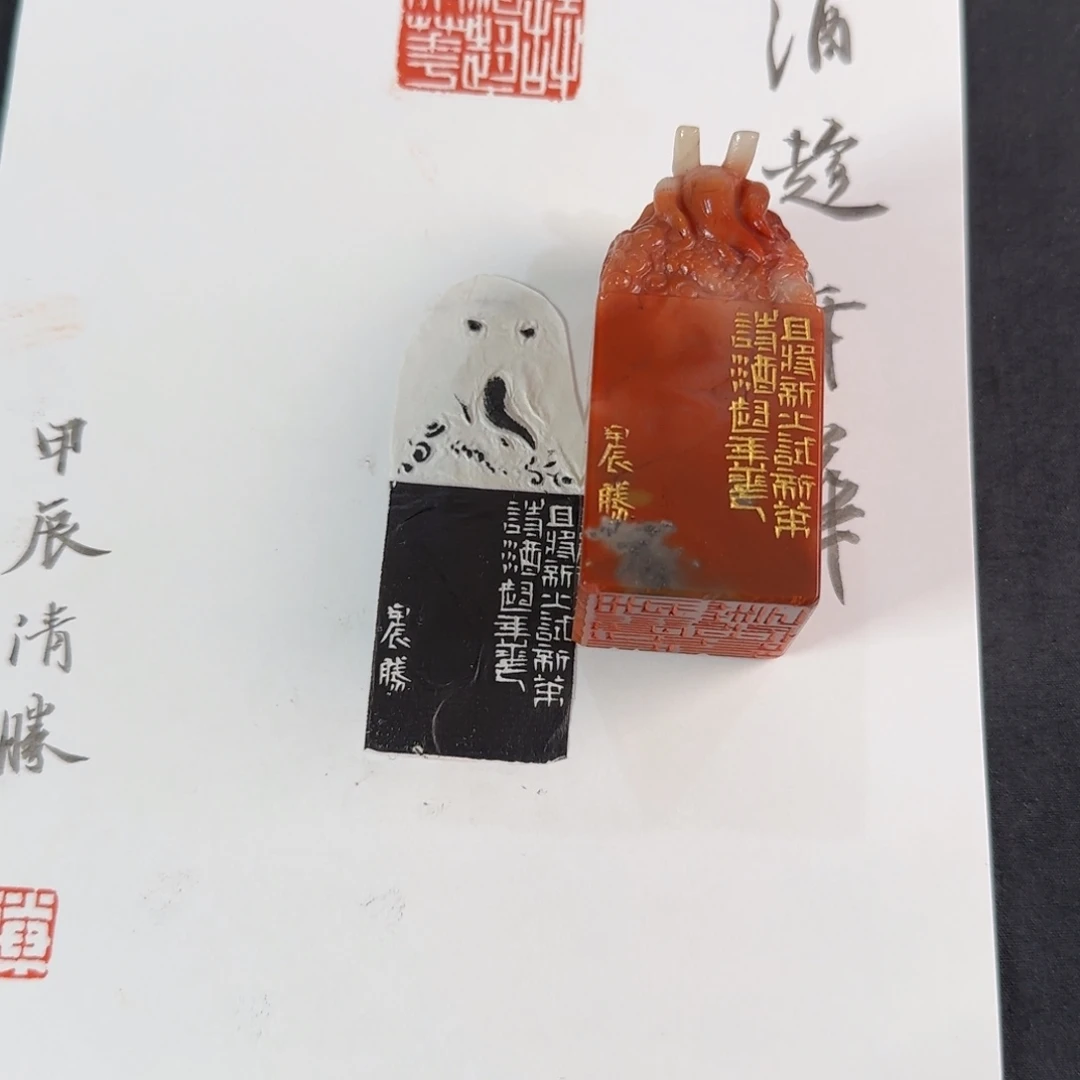 青田石印石李清胜 诗酒趁年华
