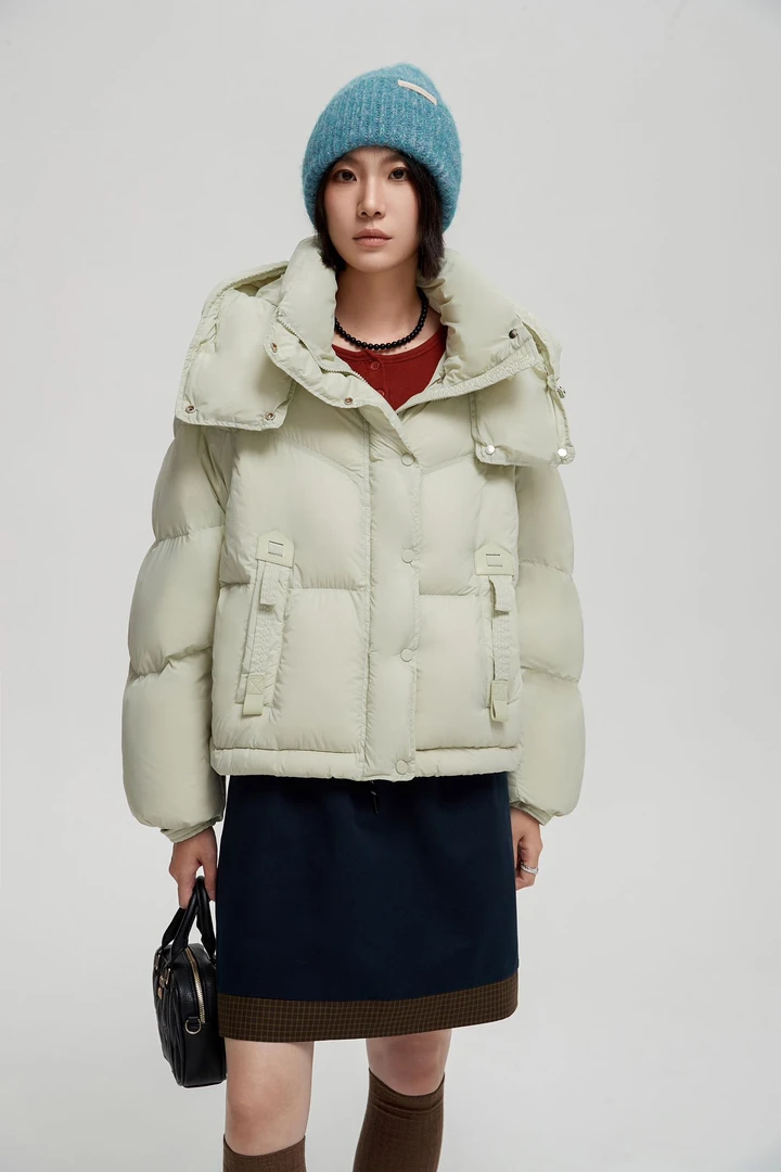 AM-【暖阳】冬季新品白鸭绒仿钻绒羽绒服653207