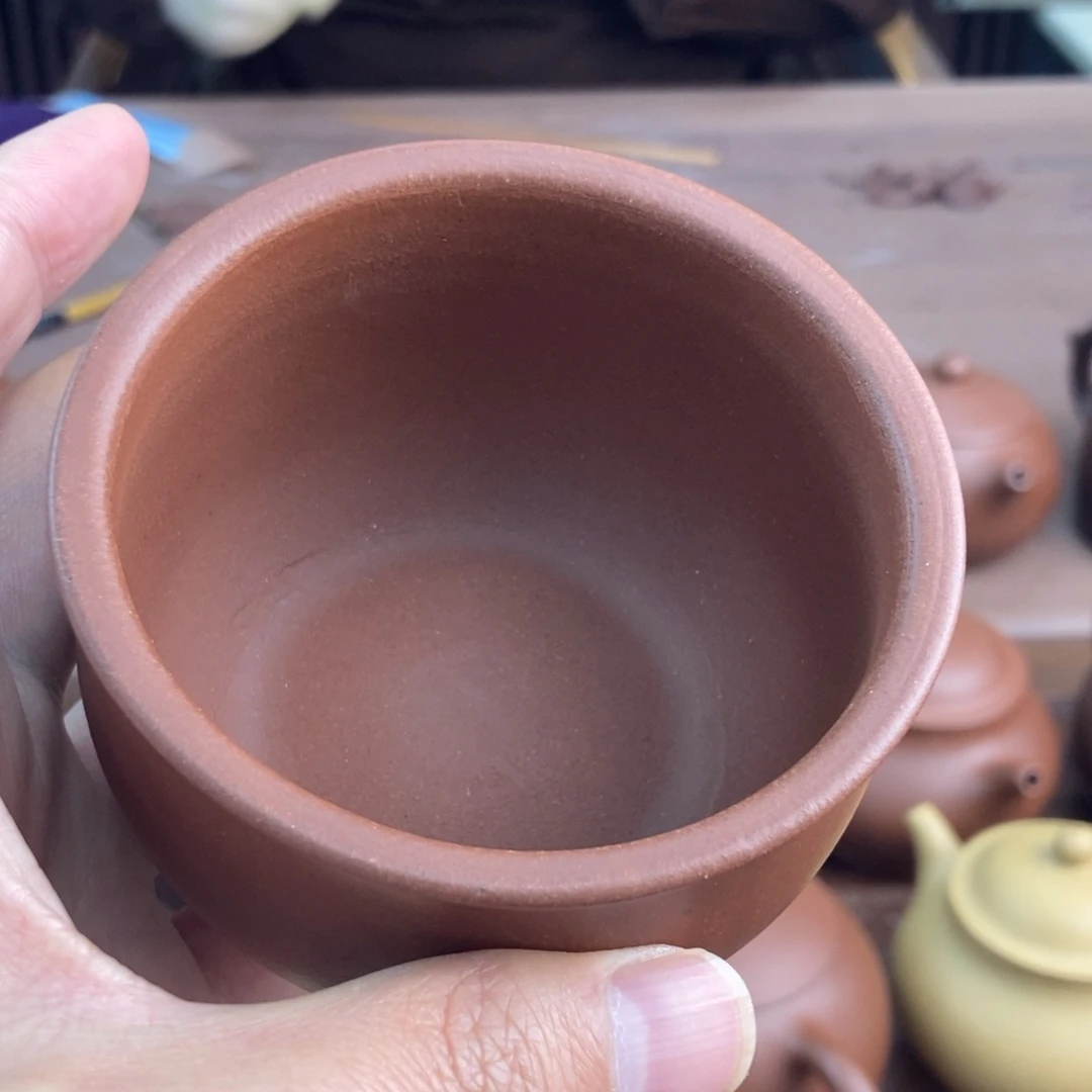 紫砂茶壶清水泥主人杯
