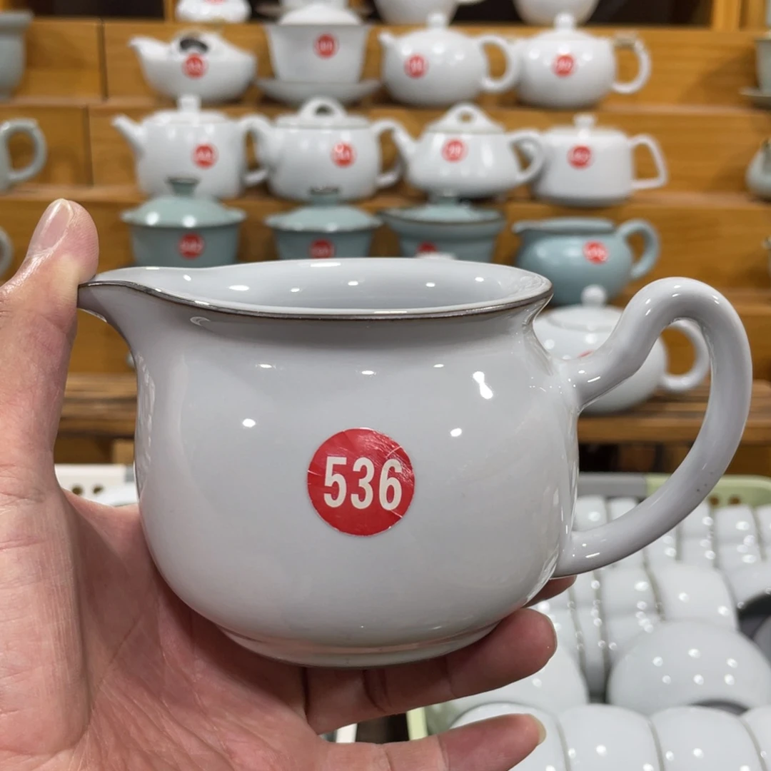 微瑕陶瓷茶壶茶杯家用