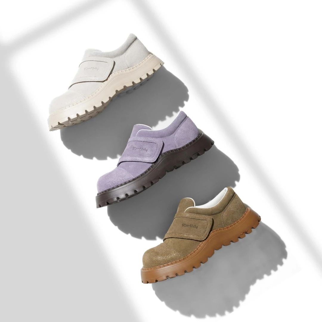 2025春款上新原创首发真皮单鞋敲软敲舒适防滑软底轻便女单鞋5L11