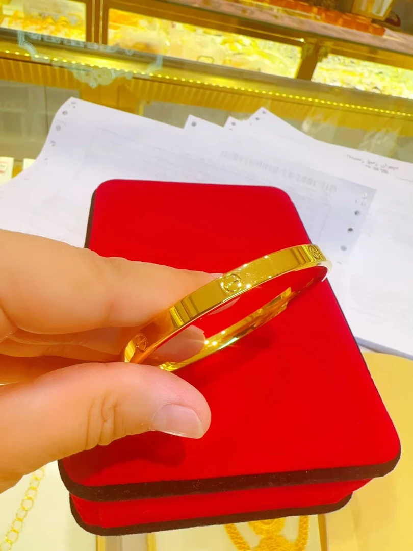 合金手镯 0.15g kdy手镯 سېھران مىس قاپلىما ئالتۇنلىرى