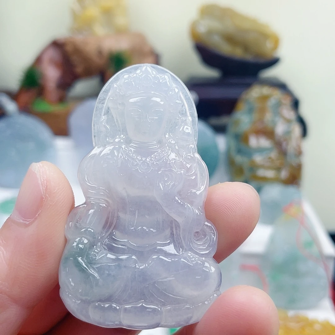 翡翠未镶嵌颈饰2222