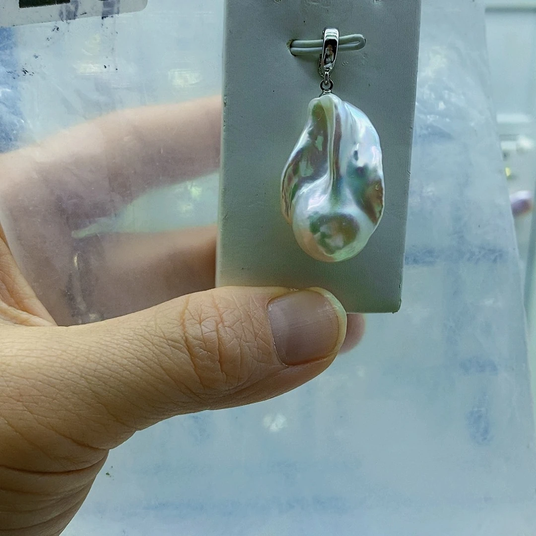 18K金镶嵌颈饰淡水珍珠