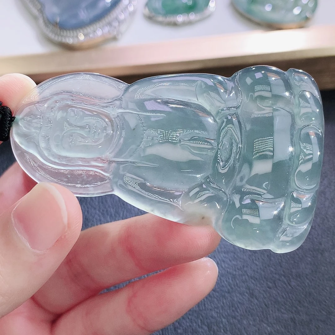 翡翠未镶嵌挂件翡翠