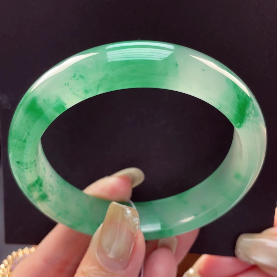 石英质玉未镶嵌手镯58-59