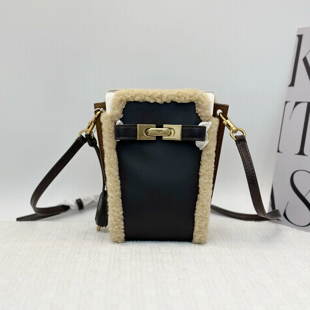 99新 TORY BURCH/汤丽柏琦 lee迷你斜挎包时尚女士真皮/038轻奢