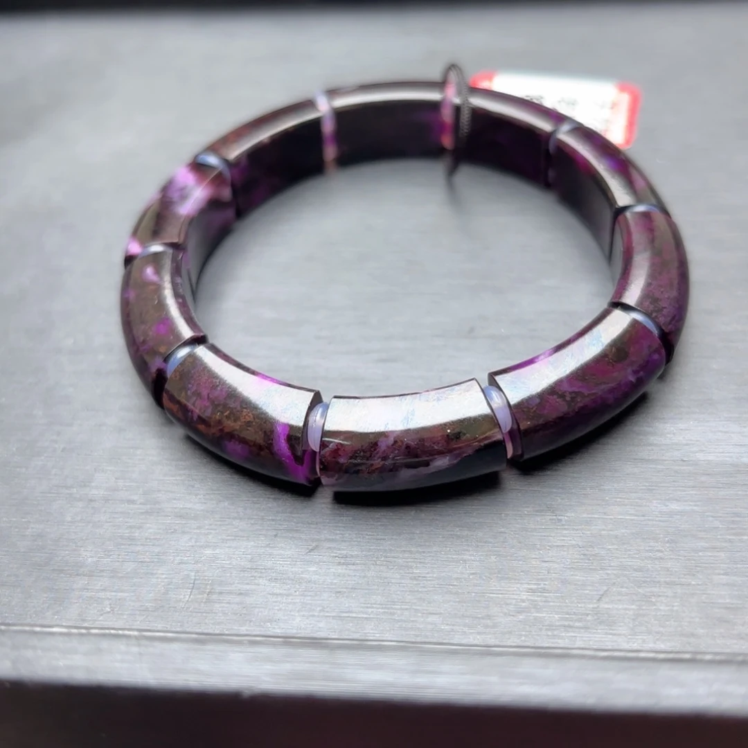 苏纪石（舒俱来）未镶嵌冰体笔刷桃红手牌