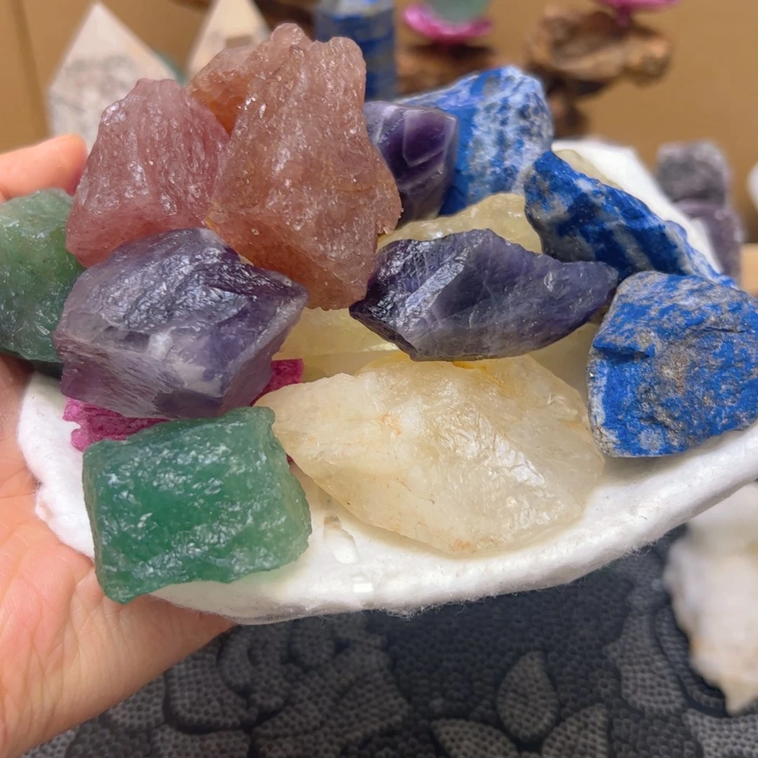 水晶水晶原石未镶嵌胜*