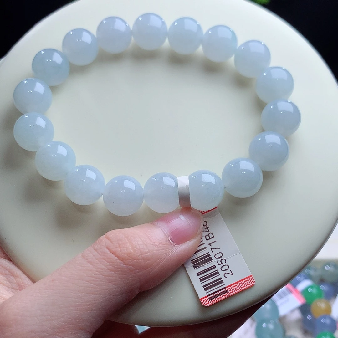 翡翠未镶嵌手串卡11