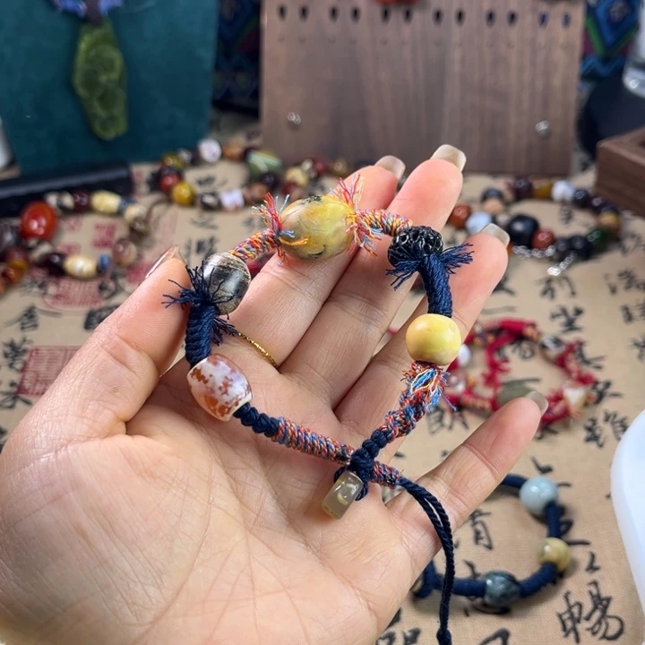 玛瑙/玉髓未镶嵌手链