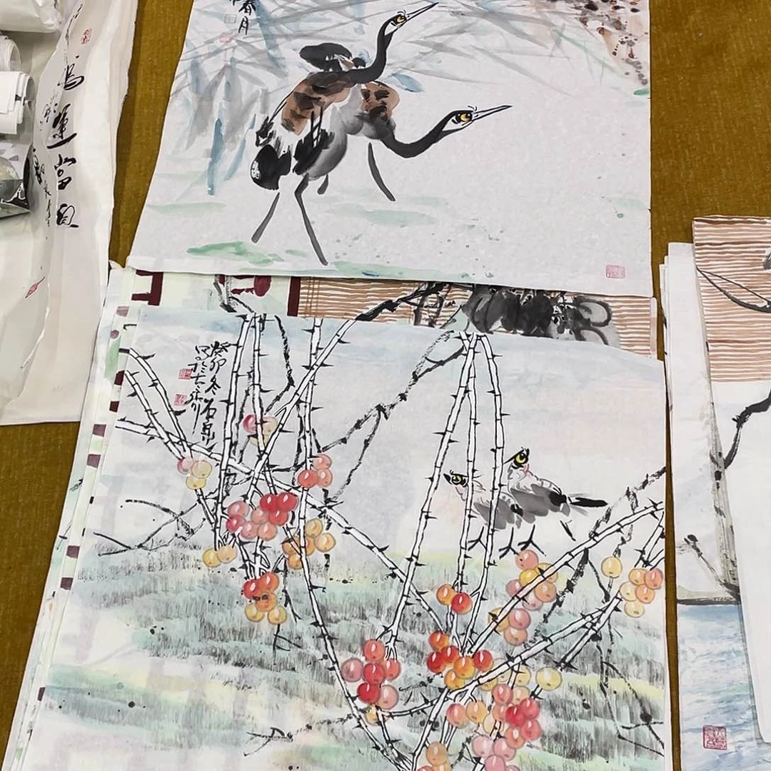 国画?****?绘画68斗方99999999999（2张