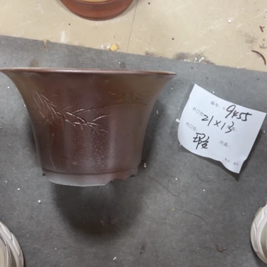 紫砂花盆紫紫砂盆