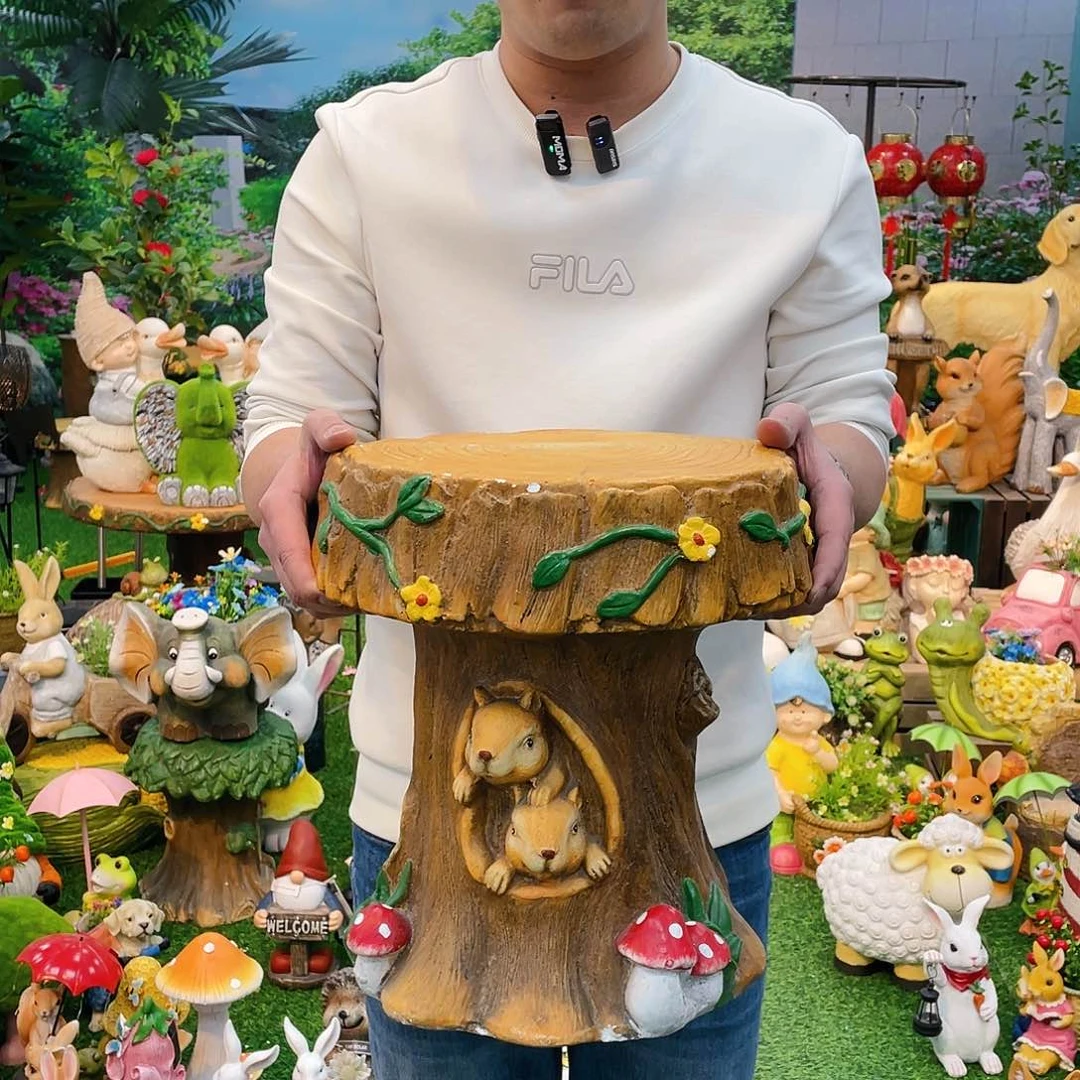 红陶花园庭院摆件