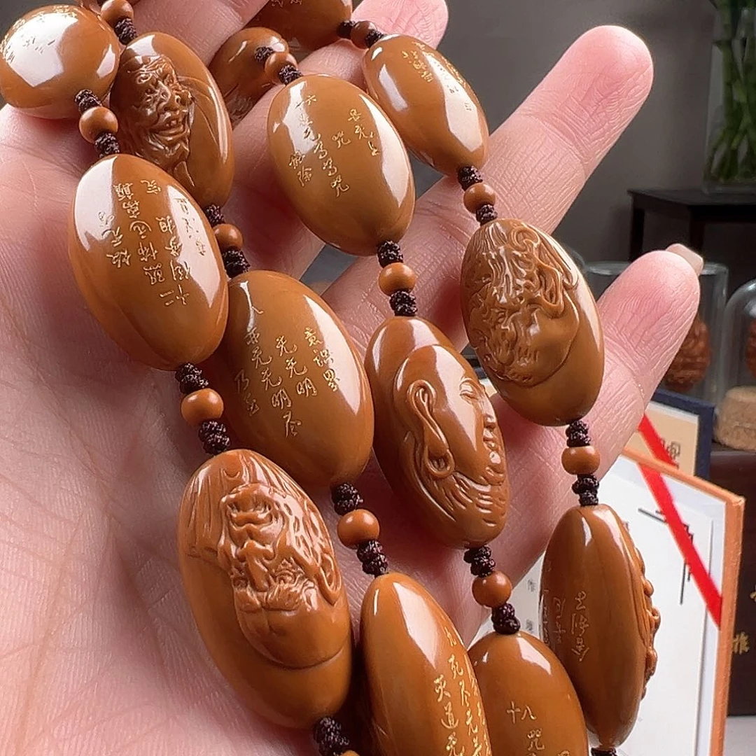 橄榄核手串/手链杨*传橄榄核雕橄榄核
