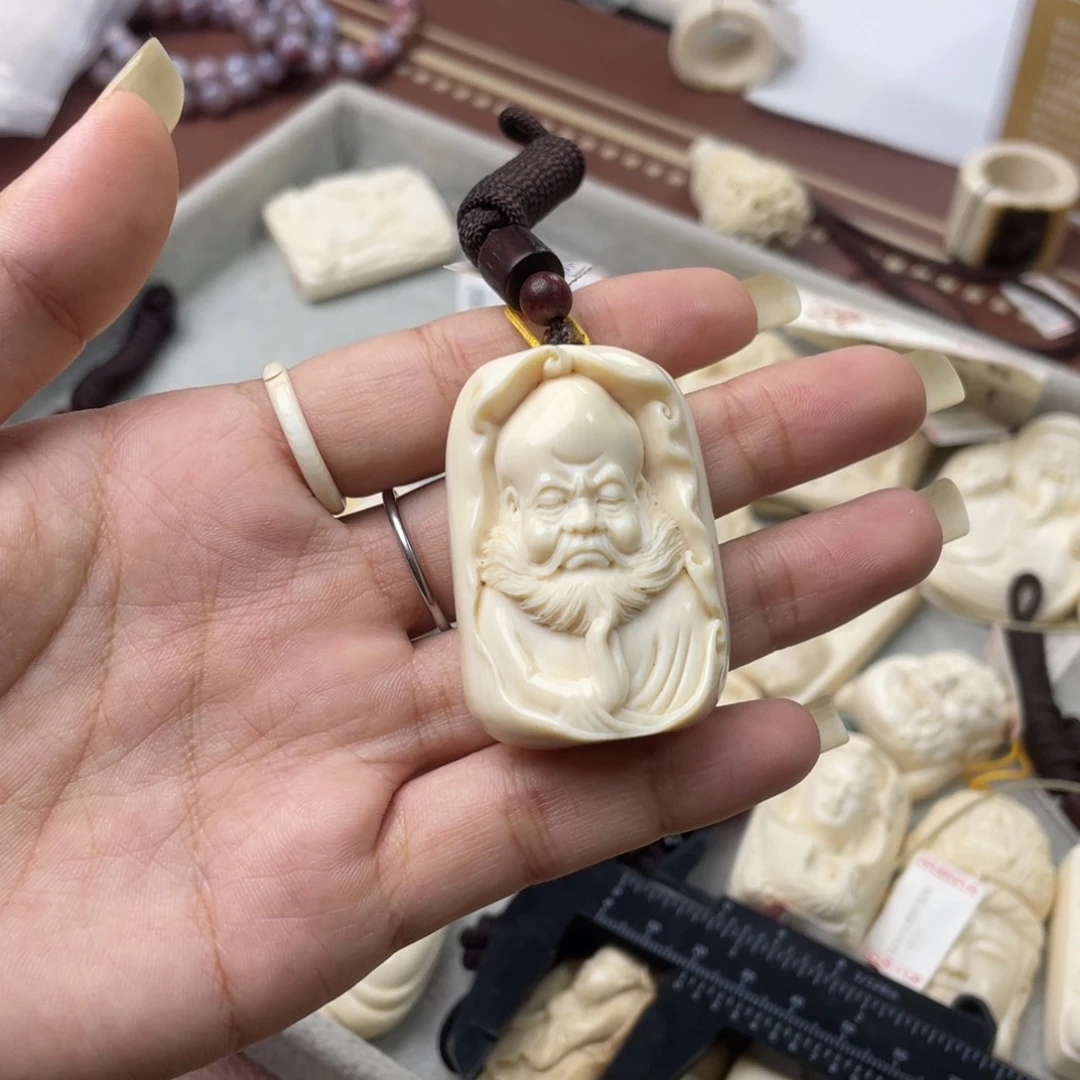 手串/手链/手镯猛犸象牙达摩吊坠