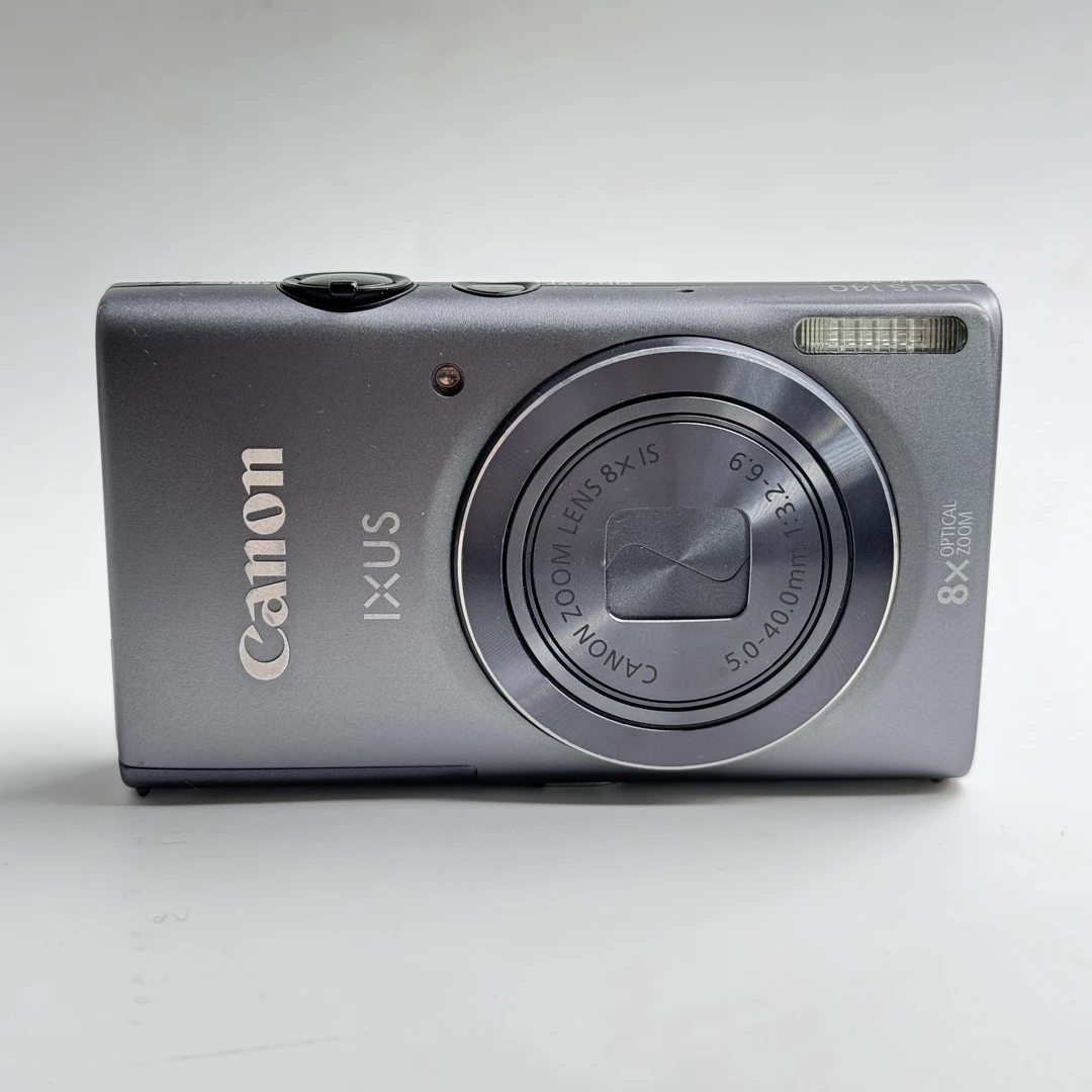 95新 Canon/佳能 ixus140福利款灰色1600w像素8x光变ccd数码相机
