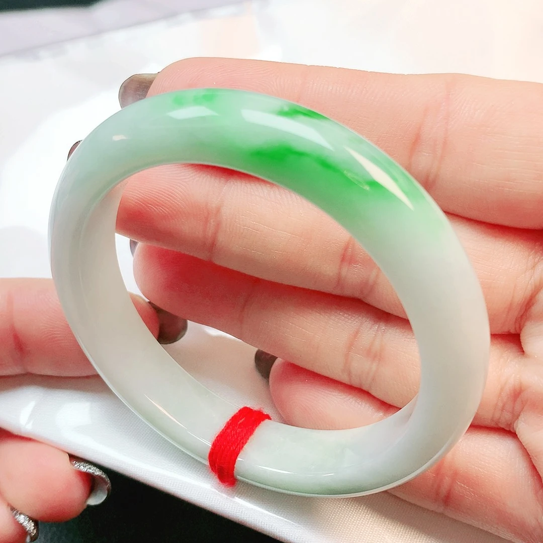 未镶嵌手镯翡翠正圈2489