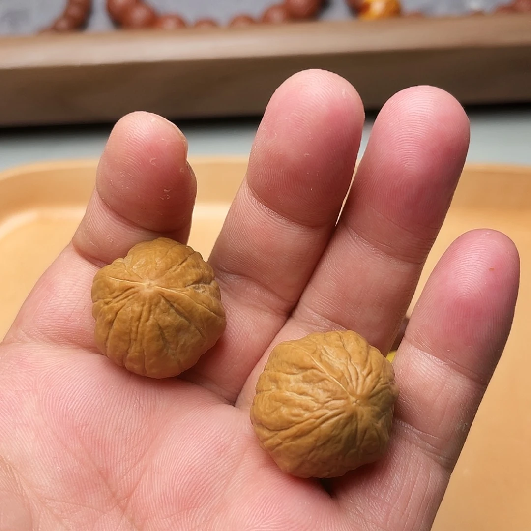 手串猴头核桃大手把件