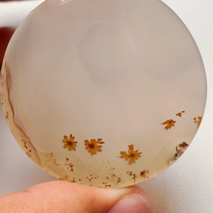 玛瑙/玉髓颈饰未镶嵌아*씨