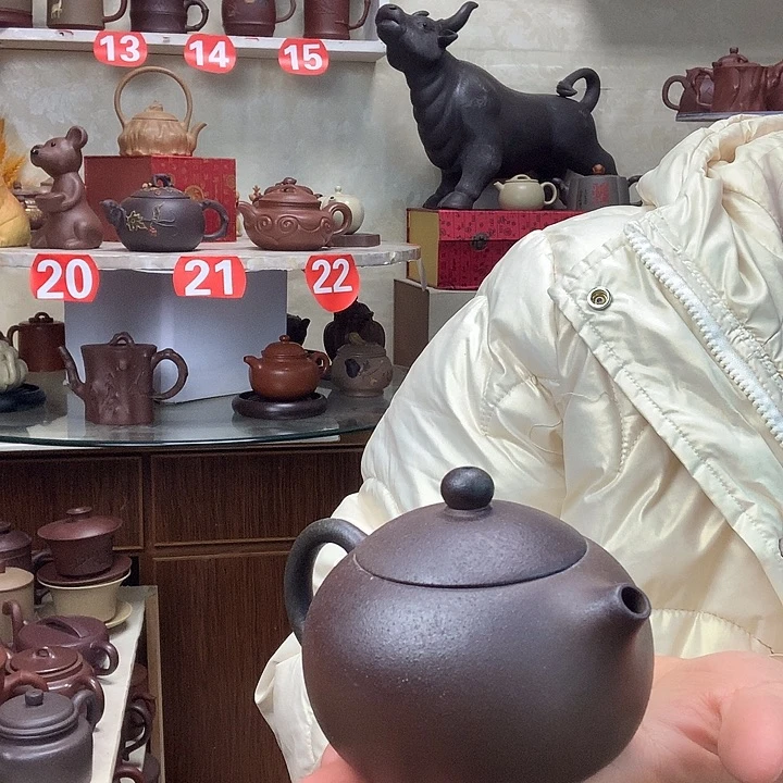 紫砂茶壶宜兴紫砂茶壶西施