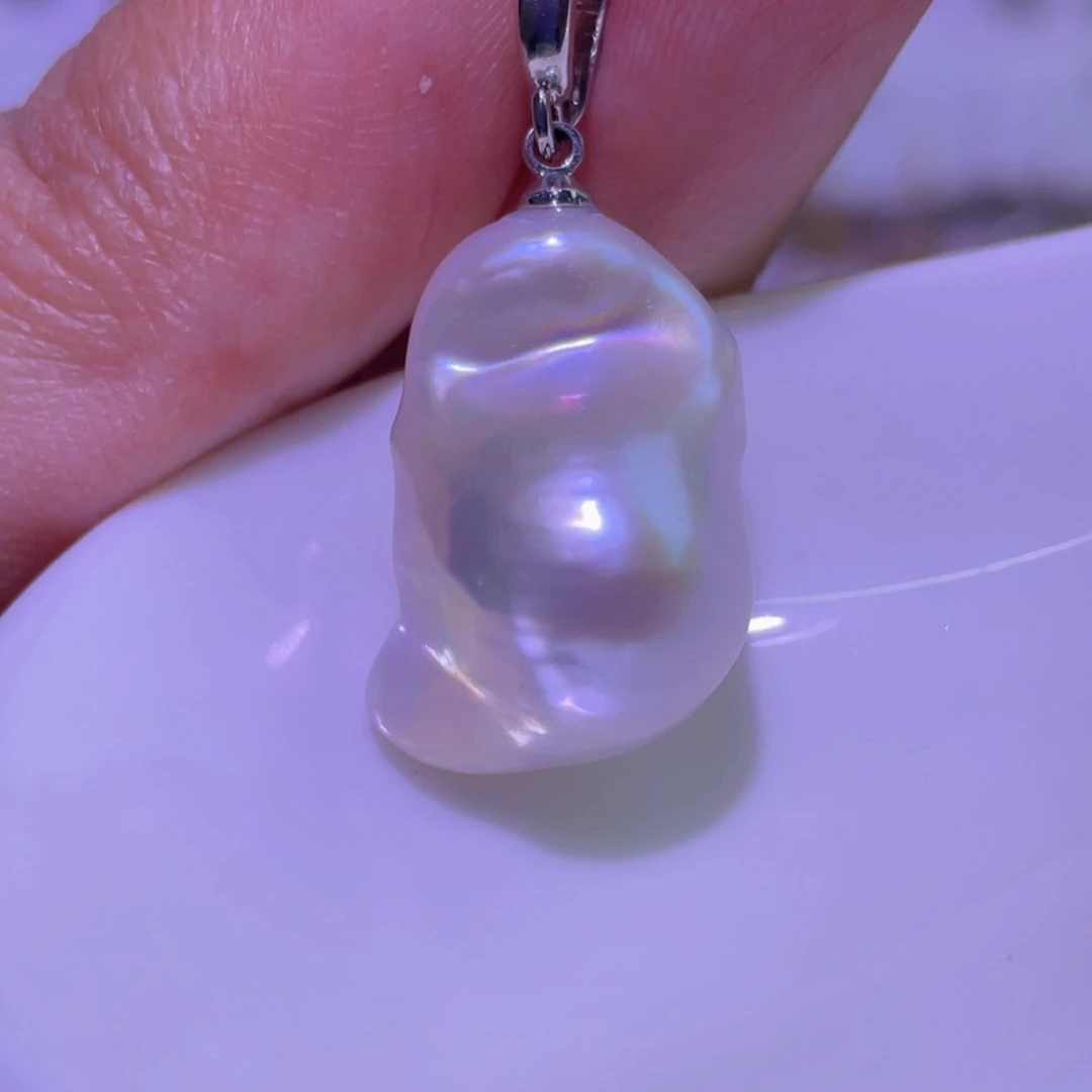未镶嵌天然淡水珍珠吊坠淡水珍珠