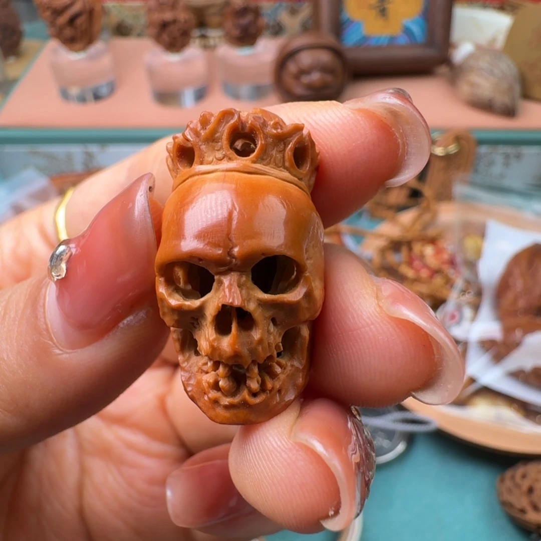 花***·橄榄核手串/手链核潮核雕手工制作