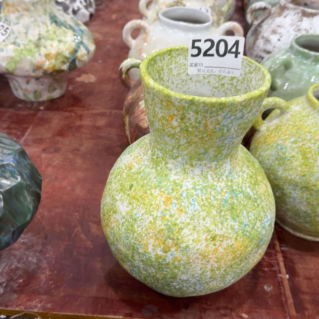 小***美壶景德镇高温花瓶编码5204默认无孔