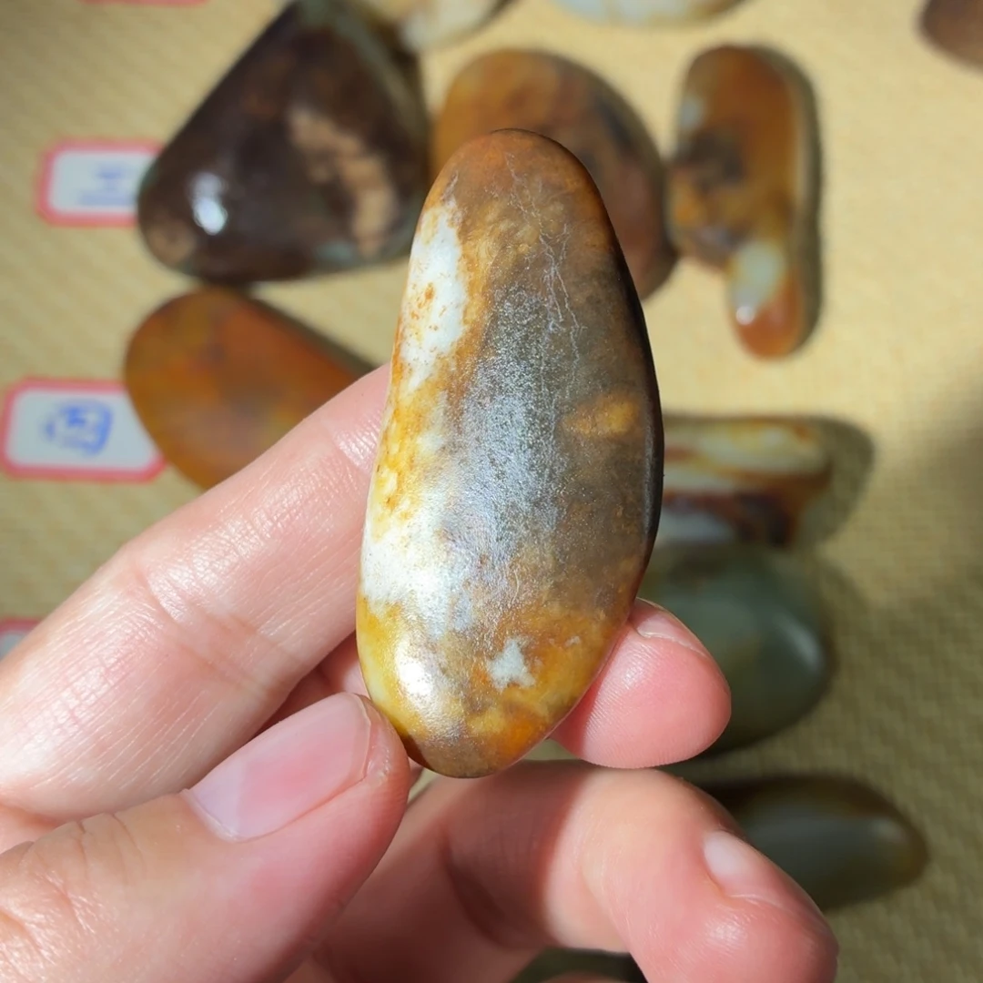 和田玉（糖玉）未镶嵌挂件21.7