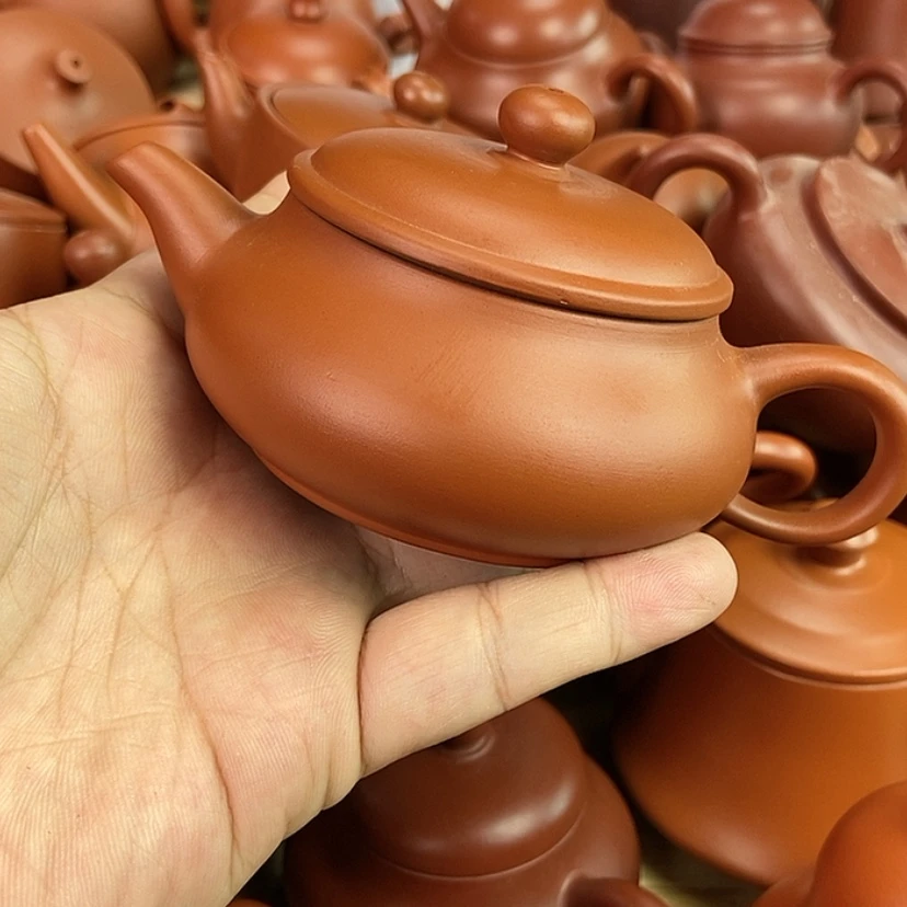 【闪购商品】茶壶朱泥125cc000000000000000