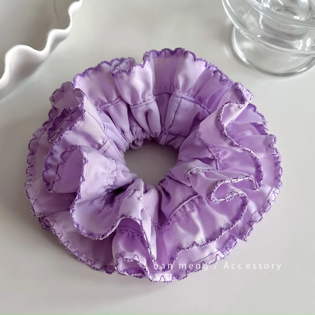 高级感可爱洋气爆款橡皮耐用皮筋发饰发圈头绳发绳头饰发带女头花