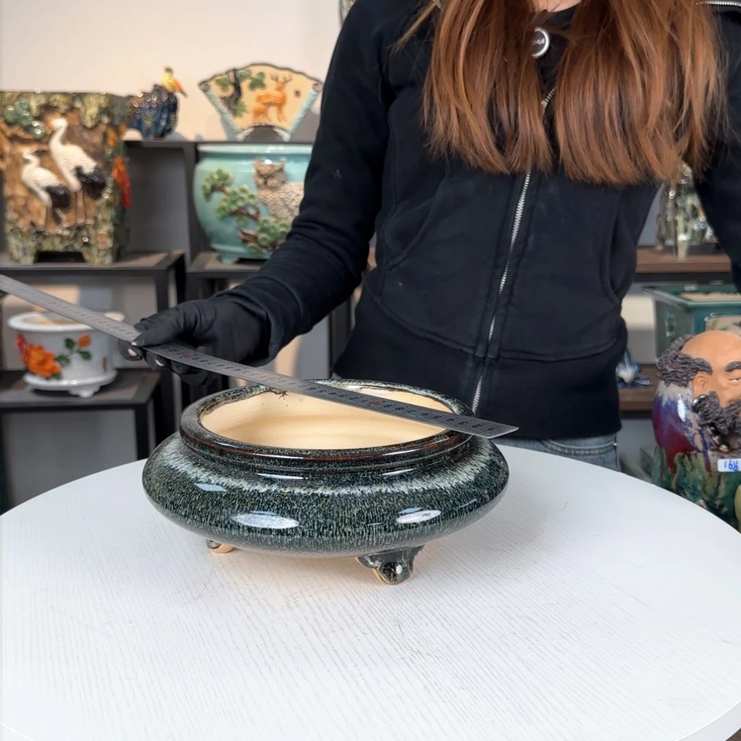 陶。一风堂石湾花盆