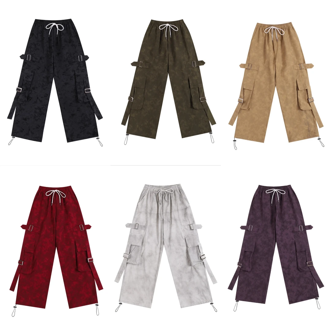 2024长裤合集街舞服装嘻哈风潮牌儿童宽松工装裤休闲裤集合