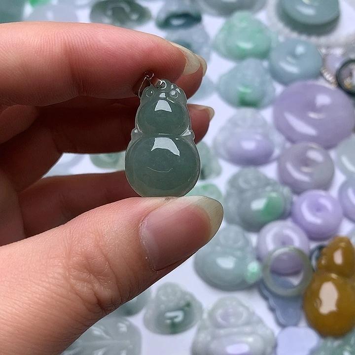 翡翠未镶嵌颈饰天然翡翠