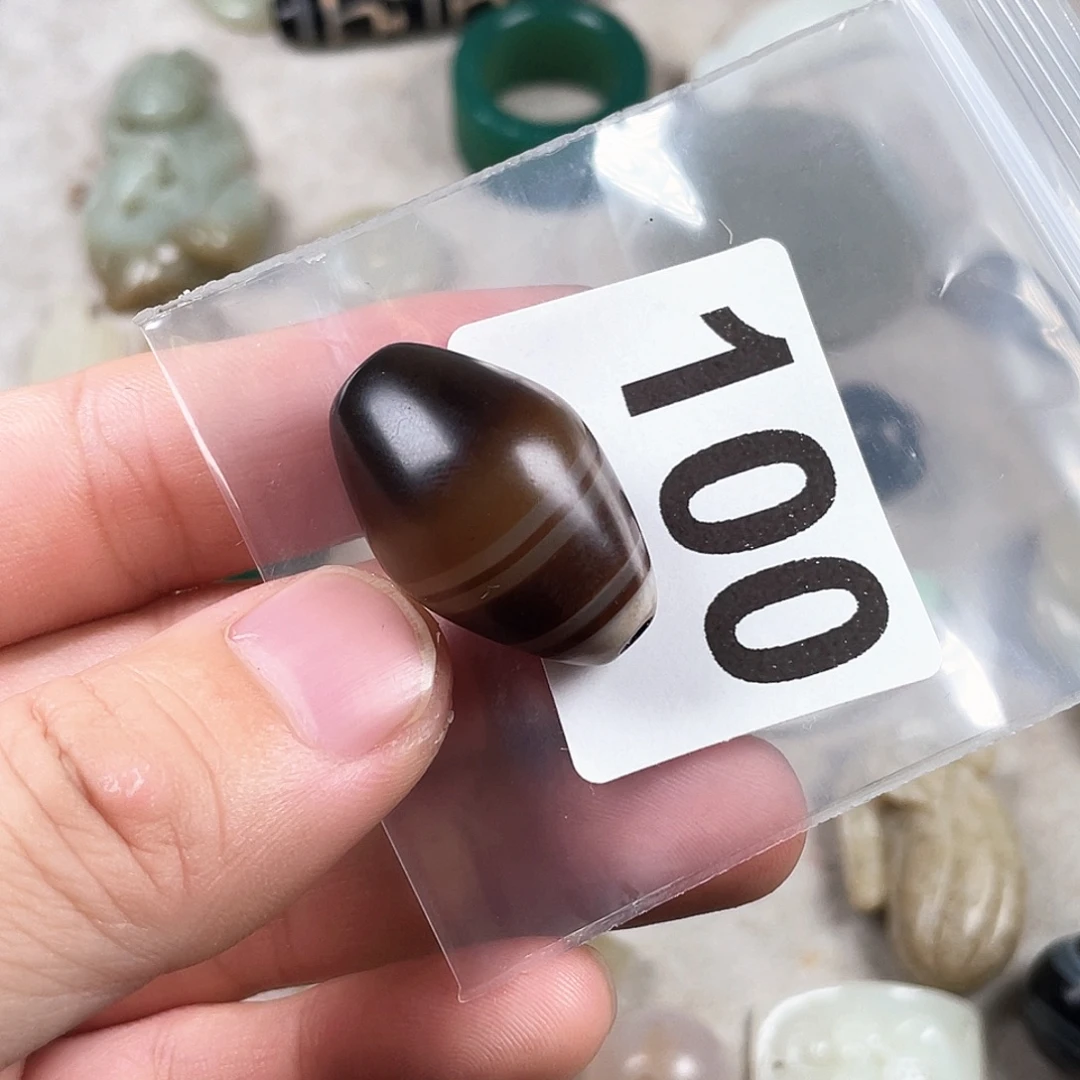 玛瑙/玉髓合金颈饰