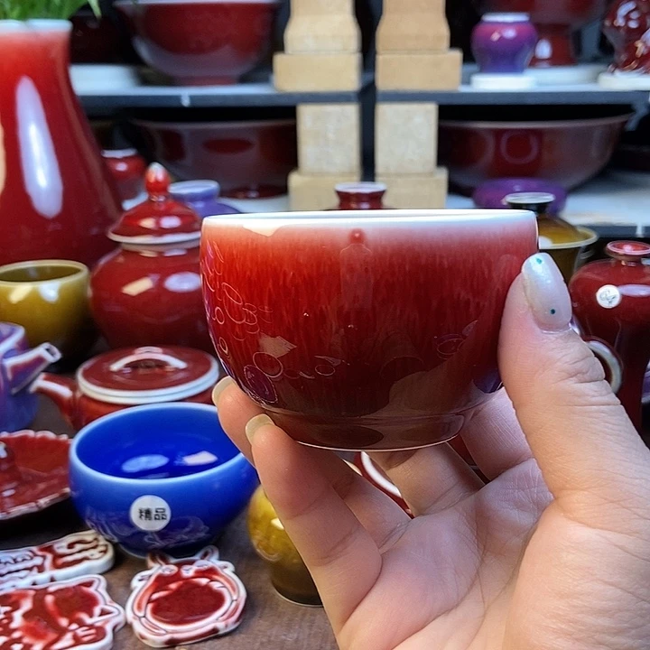 陶瓷景德镇名陶坊原矿郎红