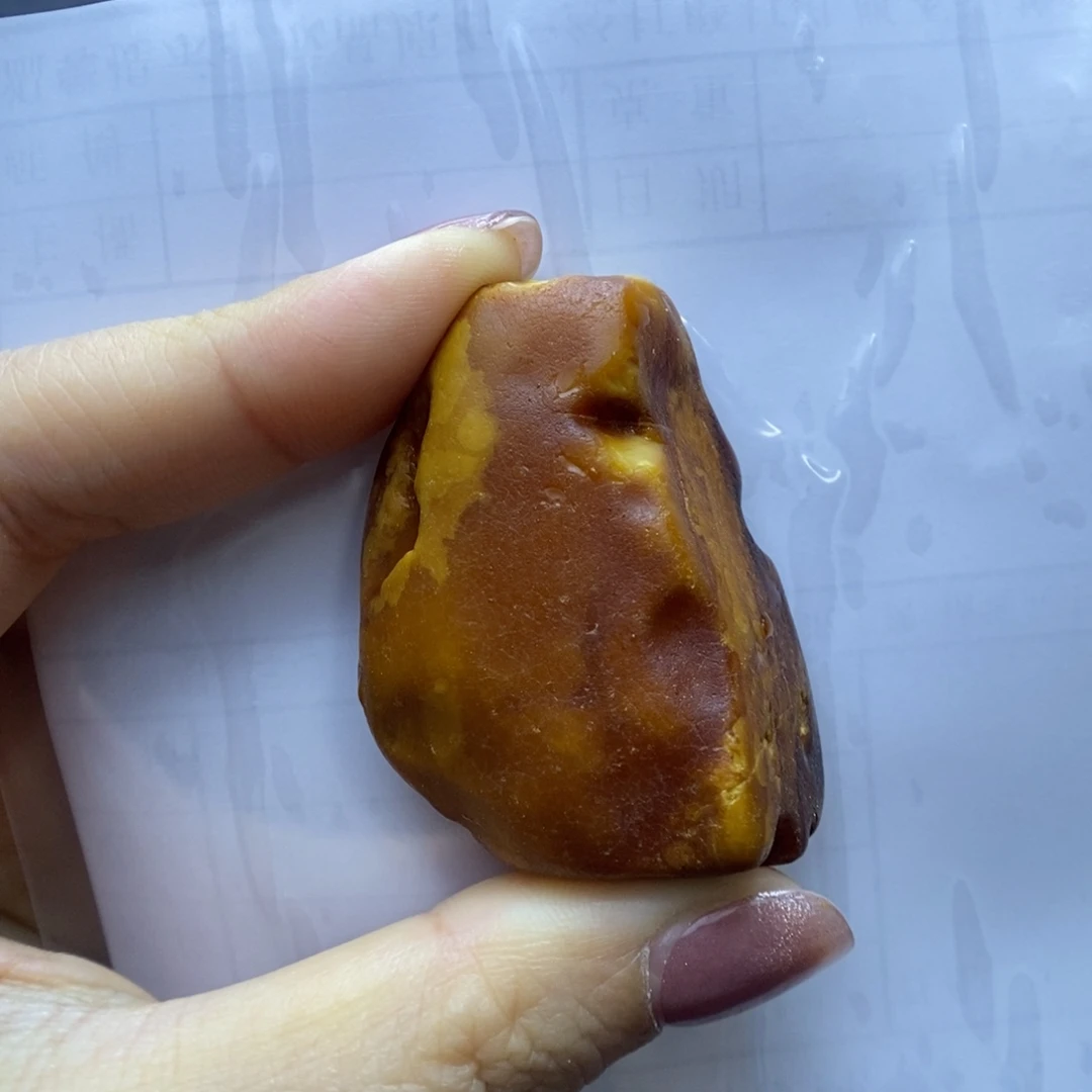 未镶嵌定制蜜蜡郎