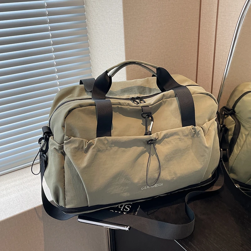 大容量短途旅行包2025新款干湿分离运动健身包旅游手提收纳行李包